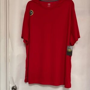 Athletic Works Red Short Sleeve Men's Tee